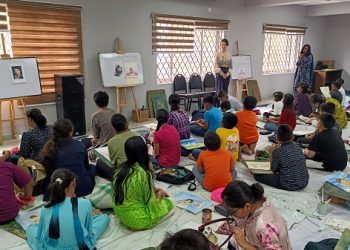 ঢাকায় রাশিয়ান হাউসে “গ্রেট উইমেন” পেইন্টিং মাস্টার ক্লাস অনুষ্ঠিত