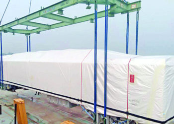 All the bogies of Metro Rail are now in Dhaka