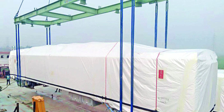 All the bogies of Metro Rail are now in Dhaka