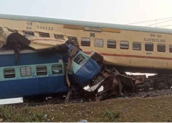 At the time of derailment, there were 1053 passengers, said Janal Northeast Frontier Railway
