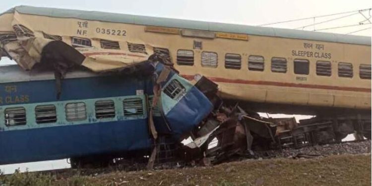 At the time of derailment, there were 1053 passengers, said Janal Northeast Frontier Railway