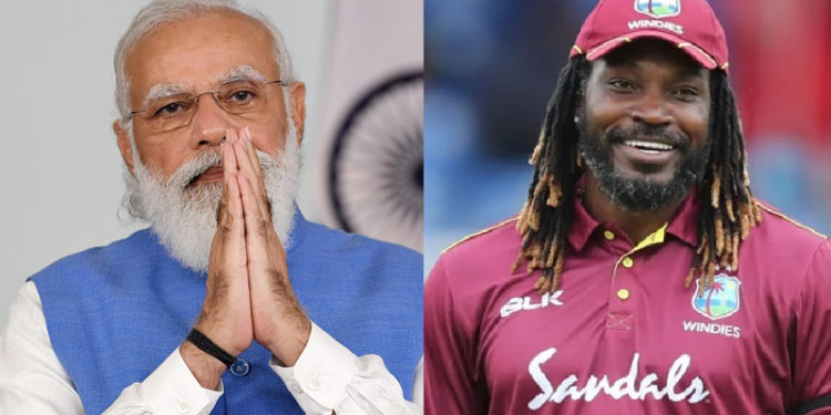 I woke up and got Narendra Modi’s message: Gayle