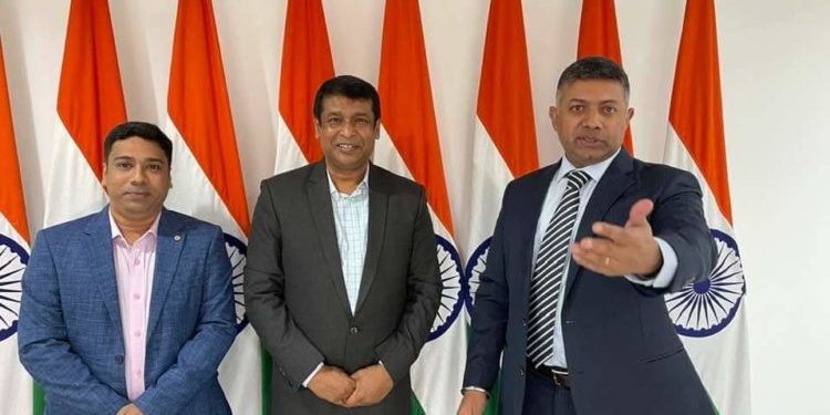 DCAB Delegation meet Indian HC in Dhaka 