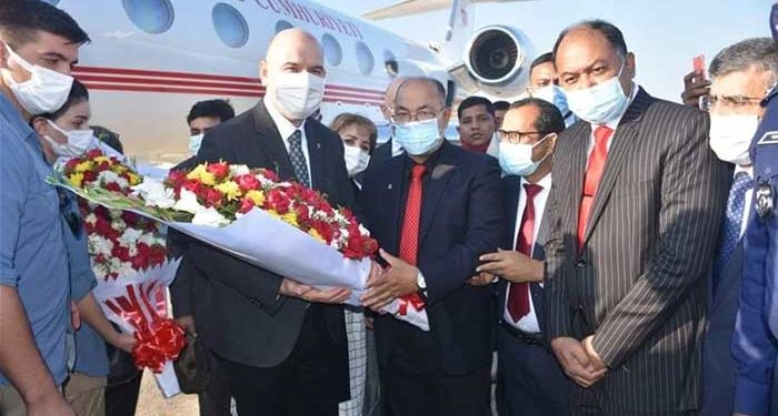 Turkish Home Minister Salu in Cox’s Bazar