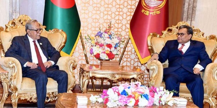 Chief Justice’s courtesy call on the President