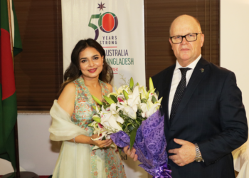 Australian High Commission hosts reception for Masterchef Kishwar Chowdhury