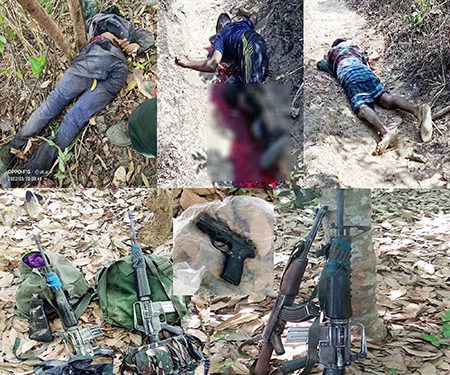 Gunfight leaves 3 dead at Rangamati in Bangladesh