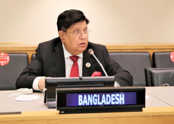 B’Desh FM Momen presents update info on Bangladesh’s continental shelf to UN