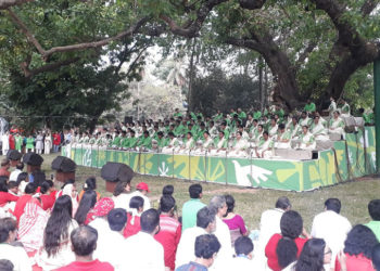 Chayanat’s New Year celebration is going on at the base of Ramna