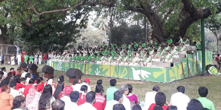 Chayanat’s New Year celebration is going on at the base of Ramna