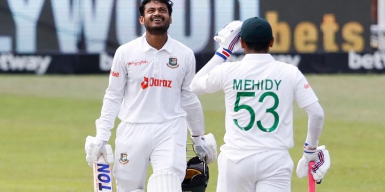 The first Bangladeshi to win a Test century against the Proteas