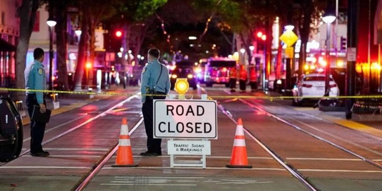 At least six people have been killed in a gun attack in California