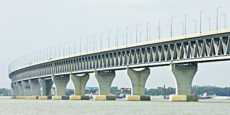 The construction work was completed, the authorities understood the Padma bridge