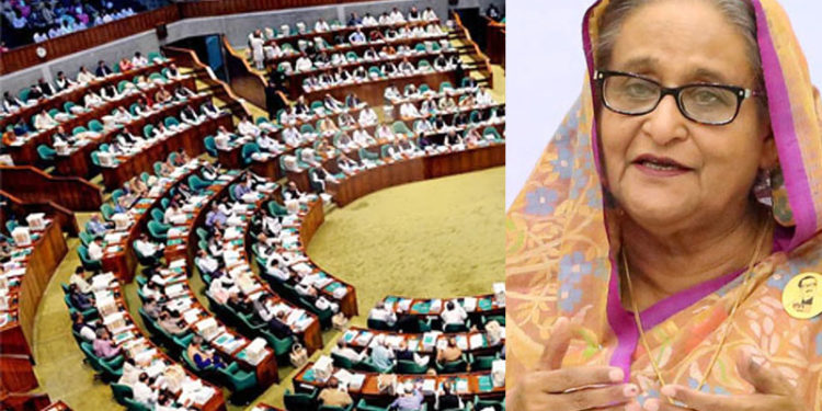 The Prime Minister praised the construction of Padma Bridge in Parliament