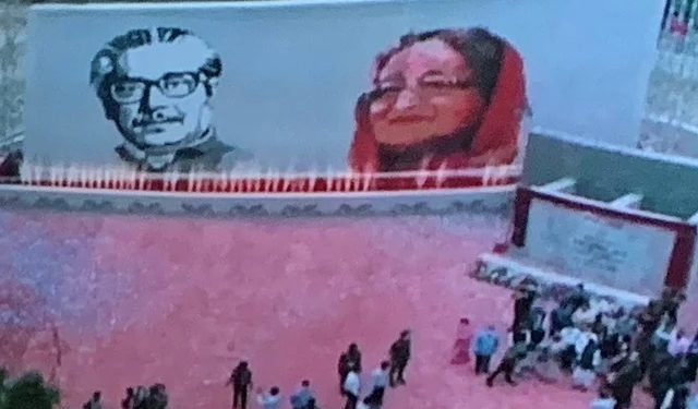 After crossing the Padma Bridge, the Prime Minister unveiled a plaque at the end of Jazira