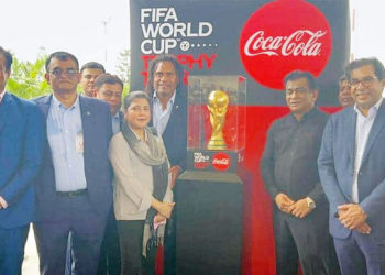 FIFA World Cup trophy arrives in Bangladesh