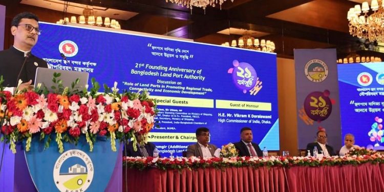 Bangladesh Land ports being upgraded for increasing trade, connectivity: Khalid Mahmud