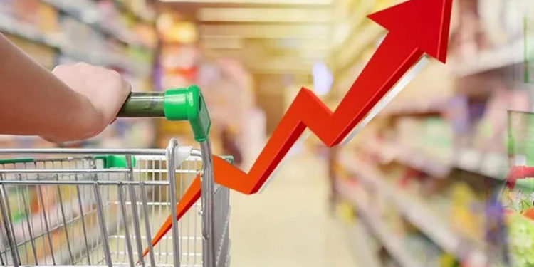 Food inflation hit a record 8.37 percent in June