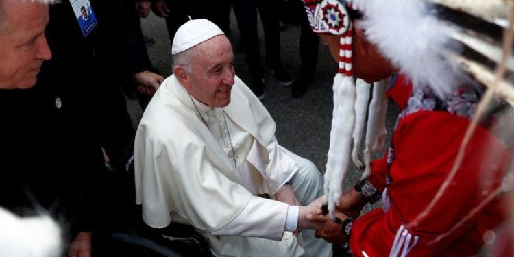 Pope Francis apologized