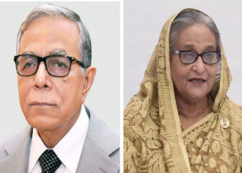President Hamid, PM Hasina mourns demise of Shinzo Abe