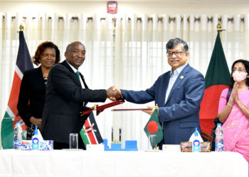 Bangladesh, Kenya hold first-ever FOC in Dhaka