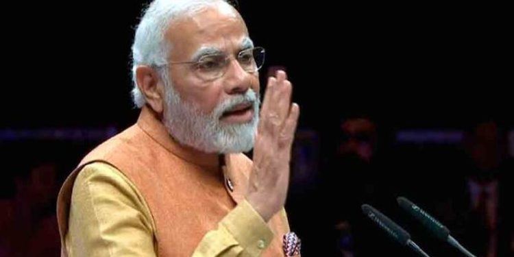 Modi spoke in favor of working from home