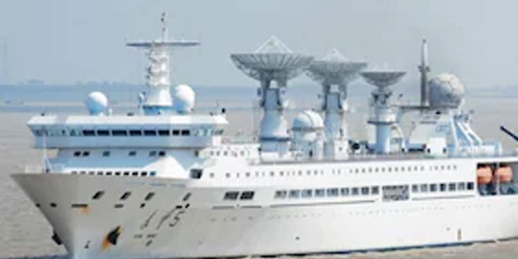 India got to know all information about the spy ship of China in Sri Lanka port