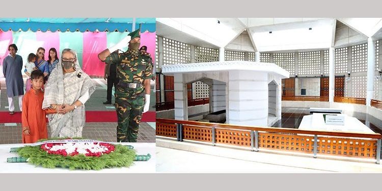 PM pays homage to Bangabandhu in Tungipara