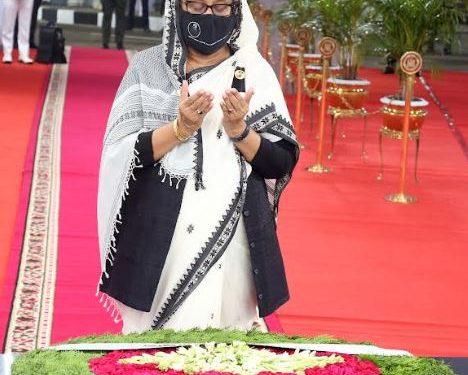 PM pays homage to Bangabandhu on his martyrdom anniversary