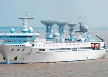 Controversial Chinese ship entres Sri Lankan port despite India’s objections
