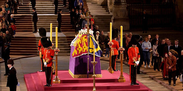 Whatever happens until the funeral of the queen