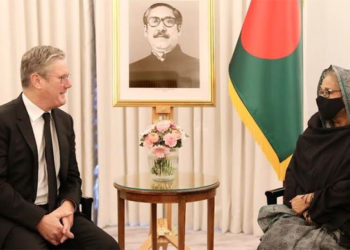 Labour Party chief Starmer calls on PM Sheikh Hasina