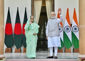 Bilateral talks between Sheikh Hasina, Narendra Modi begins
