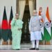 Bilateral talks between Sheikh Hasina, Narendra Modi begins