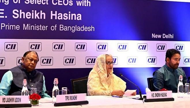 PM seeks India’s larger investment in Bangladesh