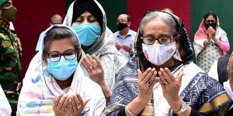 Bangladesh PM Sheikh Hasina pays homage to Bangabandhu at Tungipara