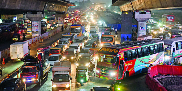 Old congestion in new office hours