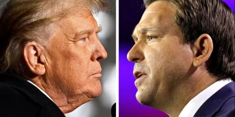 US election: Trump on the rival of his own party