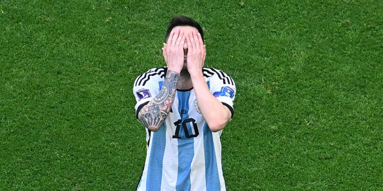 With this, Argentina started the World Cup with 6 defeats