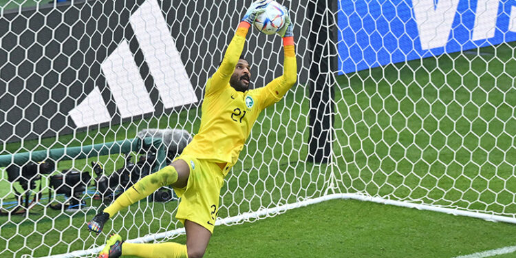 Goalkeeper Mohammad Alwais is today’s hero