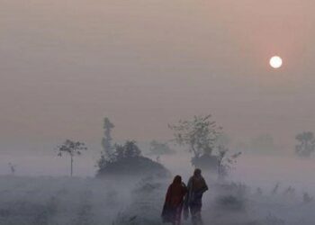 Fog may fall in dry weather
