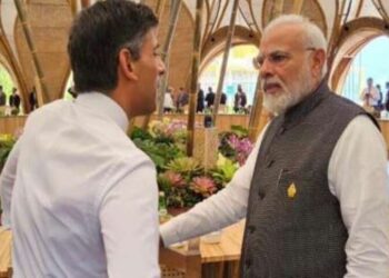 Modi met Rishi at the G-20 summit