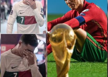 Ronaldo left the World Cup in tears