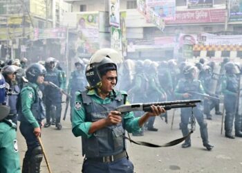 One killed in BNP-Police at Nayapoltan iCapital city of Dhaka in Bangladesh