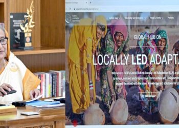 Sheikh Hasina seeks international support to implement National Adaptation plan