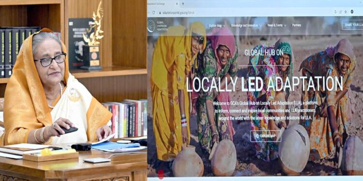 Sheikh Hasina seeks international support to implement National Adaptation plan