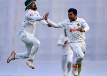 Tigers raise a prospect of stunning victory against India
