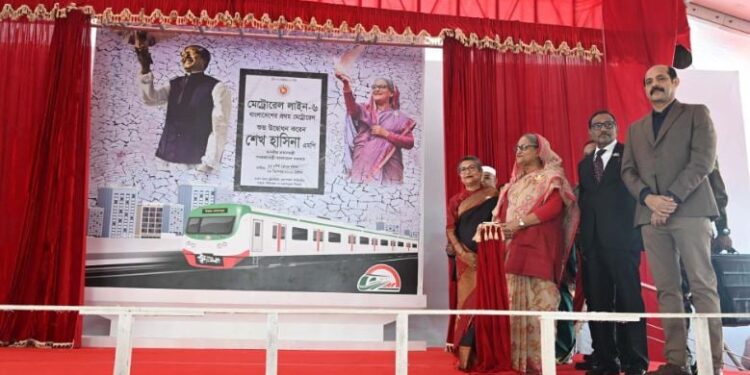 PM sets another milestone opening country’s first-ever metro rail