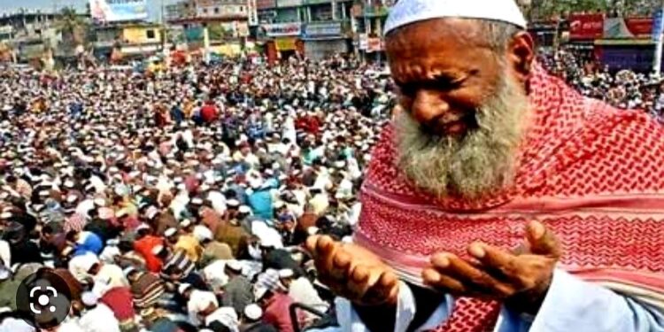 Bishwa Ijtema ended with Akheri Munajat today in Bangladesh.