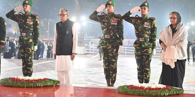 Bangladesh Praz Hamid, PM Hasina pay homage to Language Heroes
